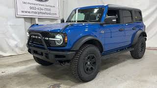 Velocity Blue 2023 Ford Bronco Wildtrak FULLY LOADED [upl. by Neala]