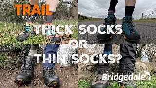 Thick socks or thin socks – what should I wear for hiking [upl. by Adnoral]