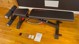 Keppi 1200 LB Weight BenchBench1000 PRO Adjustable Workout Bench Press Set for Home Gym  Review [upl. by Eniladam286]