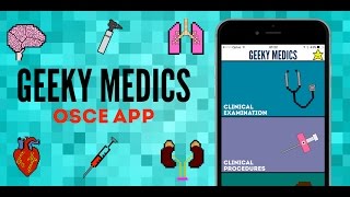 Geeky Medics Android App  OSCE App  UKMLA  CPSA [upl. by Angid88]