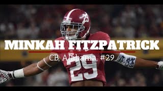 Minkah Fitzpatrick CB Alabama 29 quotThe Generalquot NFL 2018 Draft [upl. by Camp]