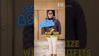 ✨Winter Outfits PlusSize Winter Style  Confidence amp Comfort [upl. by Lekkim327]