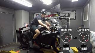 2023 Ducati Panigale V4 SP2 Dyno Test [upl. by Vinnie]