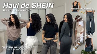 HAUL DE SHEIN 2024 🛍️ ESTO es lo que compraría SÍ o SÍ ✅ Creando mi armario cápsula con básicos 🔝✨ [upl. by Hamachi]