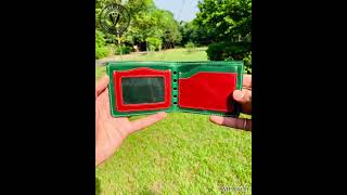 Premium Green amp Red Wallet  Stylish Money Attractor  Mensch Design [upl. by Pansir227]