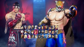 Tekken 8 Gameplay All Characters [upl. by Erminna197]