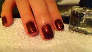 OPI Drip Dry ReviewDemo [upl. by Vasilek]