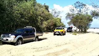 Caravan recovery at Inskip point [upl. by Gylys]