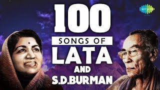 Top 100 Songs of Lata amp SD Burman  लता और स डी बर्मन के १०० गाने  Aaj Phir Jeene Ki Rangeela Re [upl. by Hiett]