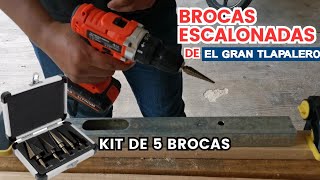 BROCAS ESCALONADAS para METAL  Las PROBAMOS [upl. by Assadah]