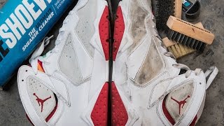 The Best Way Possible To Clean Air Jordans [upl. by Araz]