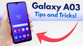 Samsung Galaxy A03  Tips amp Tricks Hidden Features [upl. by Luahs]