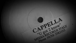 Cappella  U Got 2 Know 2002 Joyenergizer Remix [upl. by Ennaid]