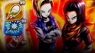 No esperaba esto Androides duales en Dragon Ball Legends [upl. by Ateuqal28]