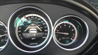 MercedesBenz DISTRONIC PLUS Cruise Control  Real World Demo in Interstate Traffic in a CLS 63 AMG [upl. by Einnoc]