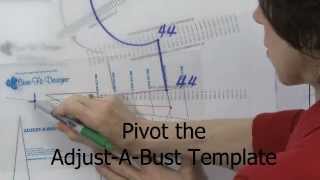 Tutorial AdjustABust Template Flexibility  How it Works with SureFit Designs™ [upl. by Chi]