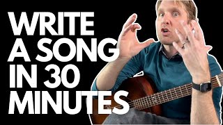 Write A Song In 30 Minutes  Music Theory and Songwriting Lessons with Stuart [upl. by Nataline]