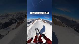 The hardest slope in the world  Le Grand Couloir courchevel 🇫🇷 Part 2 ski hard [upl. by Yeruoc]