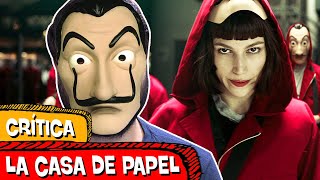 LA CASA DE PAPEL parece NOVELA É boa mesmo 🏦 👍  CRÍTICA Sem Spoiler [upl. by Yreneh]