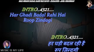 Kal Ho Na Ho Karaoke With Scrolling Lyrics Eng amp हिंदी [upl. by Sanferd]