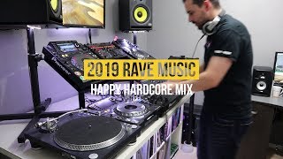 DJ Cotts  2019 Rave Music Happy Hardcore Mix [upl. by Eserehs]