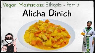 Vegan Ethiopia Episode 3 Root veg Stew  Alicha Dinich [upl. by Laine]