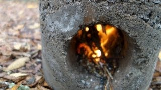 A Heavy Duty 6 DIY Rocket Stove [upl. by Noiro]