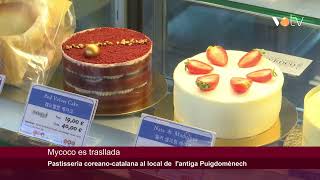 VOTV  Pastisseria coreanocatalana al local de lantiga Puigdomènech [upl. by Nuhsar59]