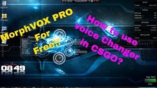 How to download and use MorphVOX PRO in CSGO [upl. by Cedell]