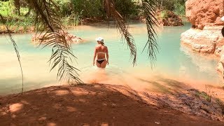 Our Trek to Havasu Falls  September 2018 [upl. by Ecirtaed]