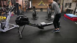 Concept 2 Rower Breakdown and Storage [upl. by Ez]