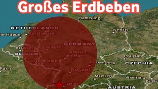 Ein sehr starkes Erdbeben erschüttert Deutschland Heute Donnerstag 18 Juli 2024 [upl. by Taddeusz371]