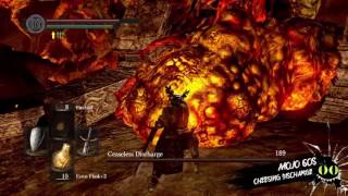 Dark Souls  How to easily cheese the Ceaseless Discharge boss [upl. by Negriv513]