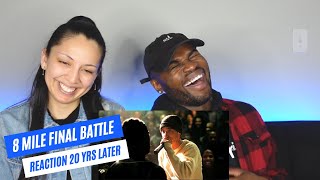 Eminem 8 Mile Ending Battles REACTION [upl. by Marita]