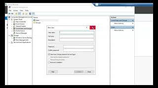 How to create a local user on Windows Server 2022 [upl. by Airebma104]