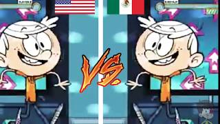 The loud house 🎤really loud musicenglish vs españollincoln loud and Clyde mcbride🎵best bubs🎵 [upl. by Anear]