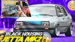 Como destapar tus farosBlack Housing⚫️ jetta mk2beto vag21 [upl. by Sutherlan]