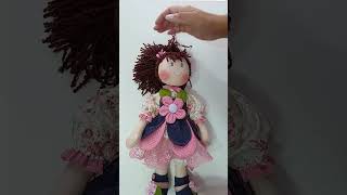 FLORINDA bonecasartesanais artesanato handmade diy [upl. by Nennarb]