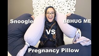 Snoogle VS BBHUGME Pregnancy Pillow [upl. by Cesar]