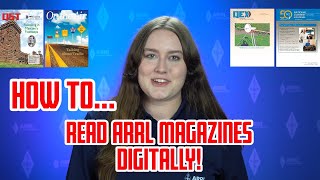 How to View ARRL Magazines Digitally [upl. by Eyt]