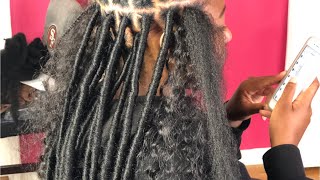 Faux Locs Quick Method UPDATE [upl. by Seavey634]