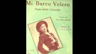 ENRIQUE RODRIGUEZ  ARMANDO MORENO  MI BARCO VELERO  PASODOBLE  1943 [upl. by Tuneberg]