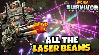 The Bugs will Never Forget This Laser  Deep Rock Galactic Survivor Gameplay [upl. by Kenwrick]