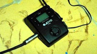 Testing Joyo Guitar tuner JT55 [upl. by Anael157]