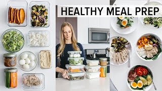 MEAL PREP  9 ingredients for flexible healthy recipes  PDF guide [upl. by Rabi]