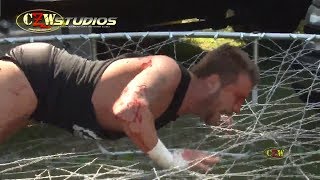 CZW Tournament of Death 16 Clint Margera vs Conor Claxton CZWstudioscom [upl. by Othella]