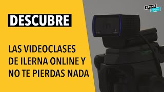 Descubre las videoclases de ILERNA Online [upl. by Colombi616]