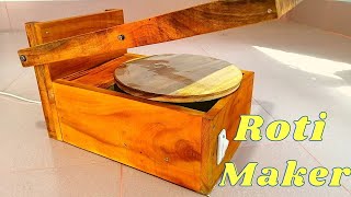 How to Make Easy Electric Roti Maker at home [upl. by Ahsitam]