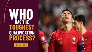 Who has the TOUGHEST World Cup Qualification PROCESS [upl. by Aipotu]