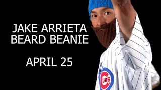 Jake Arrieta Beard Beanie Outtakes  Munenori Kawasaki [upl. by Aarika]